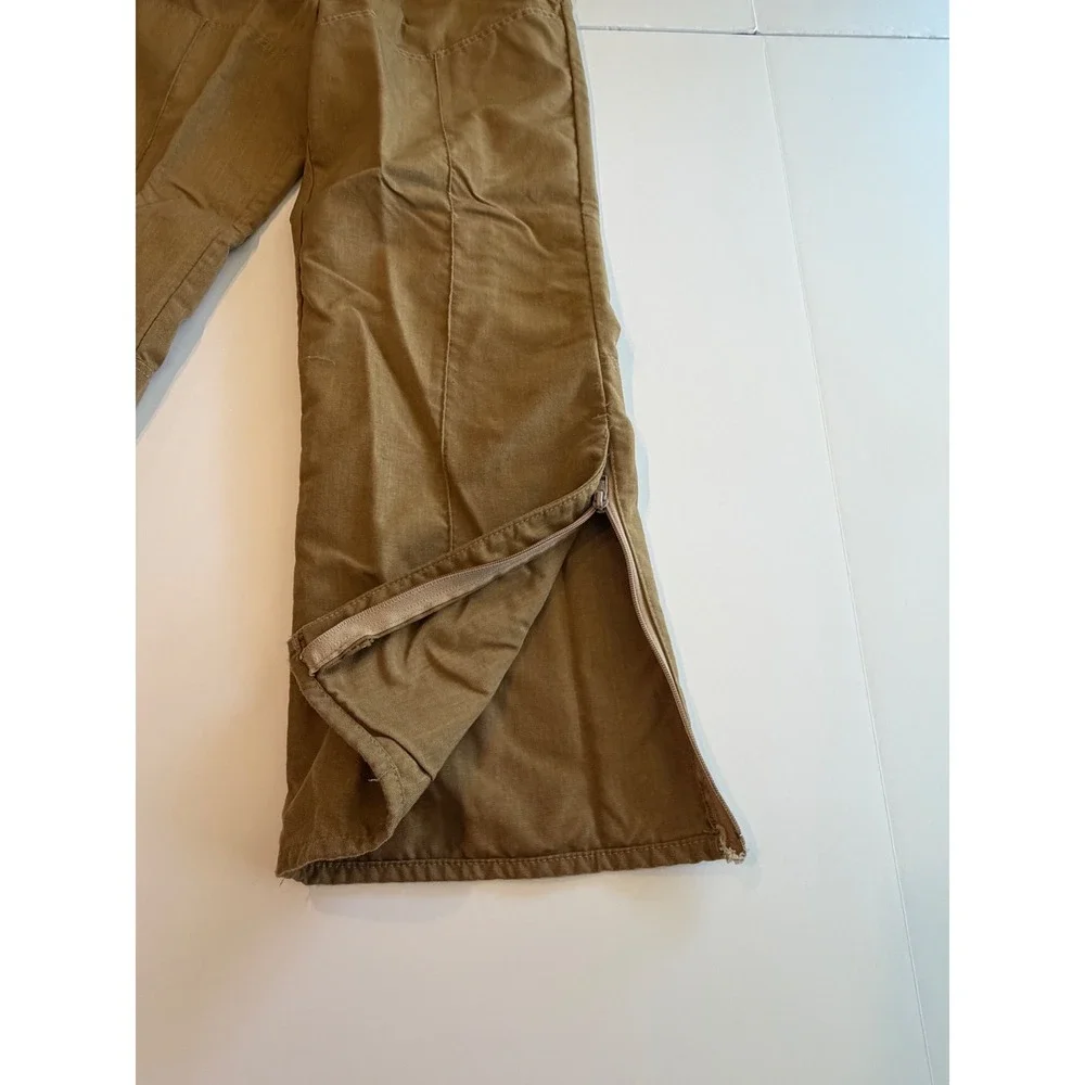 Bob Allen Sportswear Vintage Hunting Pants Tan Canvas Double Knee Mens 34x31